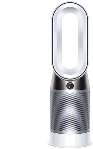 Dyson Purifier, Fan-HEPA Air Filter, Space Heater and Certified Asthma + Allergy Friendly, WiFi-Enabled-HP04, Black/Nickel,9.76 x 8.07 x 30.08 inches (Renewed)