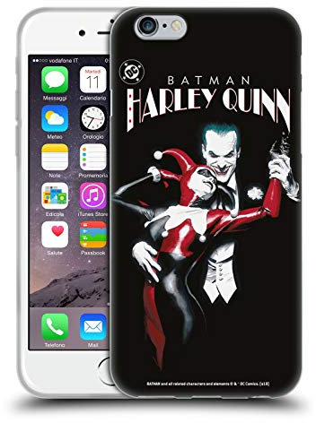 Head Case Designs Offizielle The Joker DC Comics Batman: Harley Quinn 1 Darsteller Kunst Soft Gel Handyhülle Hülle kompatibel mit Apple iPhone 6 / iPhone 6s