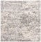 SAFAVIEH Zottelig Teppich für Wohnzimmer, Esszimmer, Schlafzimmer - Berber Shag Collection, Kurzer Flor, Grau, 91 X 91 cm