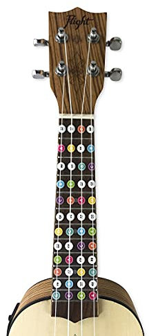 Edition Dux: Sticky Tunes - Noten der Ukulele - Wiederablösbare Aufkleber für die Ukulele