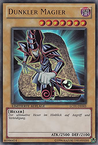 Konami - LC01-DE005 - Dunkler Magier - Ultra Rare - DE