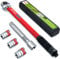 Aurlloct 1/2 Inch Drive Click Torque Wrench 28-210 Nm Red