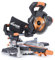Evolution Power Tools R185SMS-Li Troncatrice scorrevole a batteria e aspirapolvere bagnato/secco a batteria con batteria