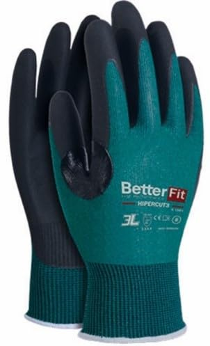 GUANTE ANTICORTE L09 NITRILO HYPERCUT SINT. VER 3L