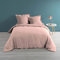 douceur d'intérieur, Housse de Couette (240 x 220 cm) Percaline Rose, Percale de Coton