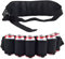 Gokelomg 6 Tragbare Flasche Taille Gürtel Tasche Flaschen Getränke Dosen Halter, Schwarz