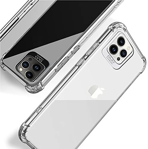 Beetop Kompatibel Mit iPhone 14 Pro Max Hülle Schutzhülle [Verdickung an 4 Seite] Handyhülle Transparent Weiche Silikon TPU Rückschale Case Cover Für iPhone 14 Pro Max - Durchsichtig(WSJ)