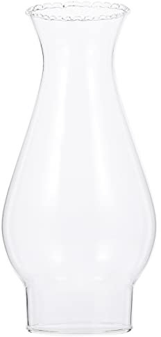 Luxshiny Öllampe Ersatzglas Petroleumlampe Öllampe Schornstein Petroleumlampenschirm Kreative Glaslampenabdeckung