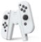 JINGDU Ladegriff für Switch NS/Switch OLED Joy Con,Griffhalterung Gaming Griffgriff Controller Für Nintend Switch Joy-Con,USB-C-V-förmiger Controller,White