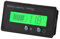 LCD Battery Capacity Monitor Gauge Meter,Waterproof 12V/24V/36V/48V Lead Acid Battery Status Indicator, Battery Capacity Tester Meter Monitor Green Backlight