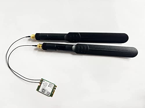 WayPonDEV Dual Band Wireless-AC 8265 Netzwerkkarte NIC-Modul M.2 Formfaktor für N-VI-Dia Jetson Nano Unterstützt 2,4 GHz/5 GHz Dual Band WiFi und Bluetooth 4.2
