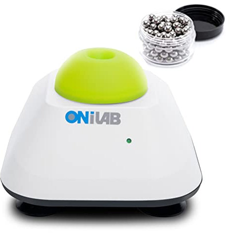 ONiLAB Mini Vortex Mixer with Touch Function, Lab Mixing, Nail Polish,Tattoo Ink,Eyelash Adhesives and Acrylic Paints Mixing, Lab Vortexer for Centrifuge Tubes and Test Tubes,Green