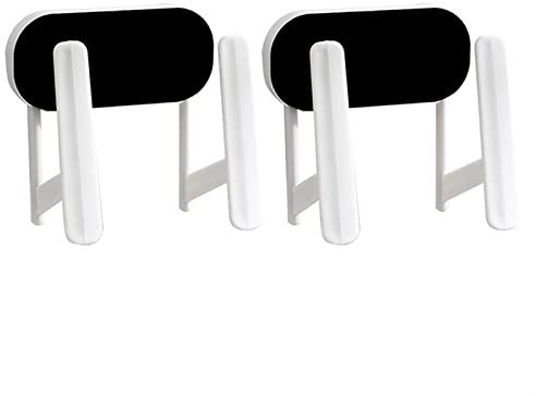 Wäscheständer/Wäschetrockner 2 STÜCKE Wandmontierter Schuhtrockner, verstellbarer hängender Schuhtrockner, kein Stanzen, platzsparender Trockenständer for den Innenbereich, Balkon Clothes Drying Rack
