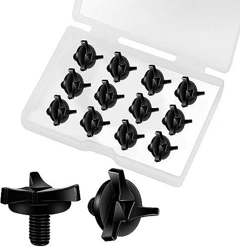 Hyhpsjiee - Tornillos para casco de motocicleta, 12 tornillos para visera de casco de motocicleta, accesorios para casco de motocicleta.