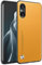 HONLEN Hülle für Smartphone, Compatible with Sony Xperia 5 V (6.1 Inches) Business Telefonhülle aus Leder mit Rückseite, Gelb