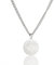 EUEAVAN Freimaurer Halskette für Frauen Männer Freimaurer Kompass Symbol Anhänger Freimaurerschmuck Rund Freimaurer Geschenk Kreativ (rund freimaurerisch silber)