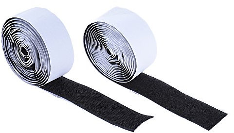 YIWENG Pedal Pedal Montageband Fastener Länge 2M Breite 3CM für Gitarre Pedal Board,2-Pack (1 Haken + 1 Loop),Pedal-Montageband