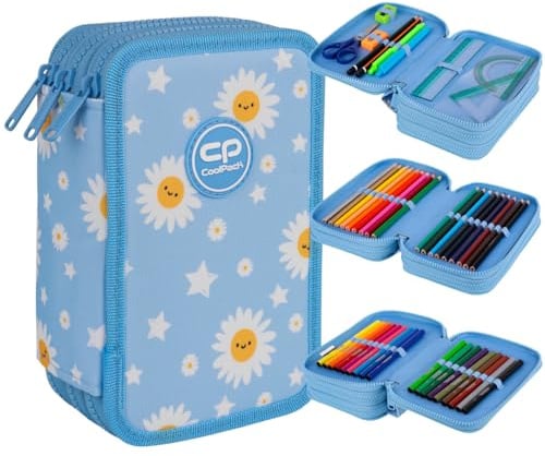 CoolPack F067834 Federmäppchen Jumper 3 Daisy Sun, Mehrfarbig