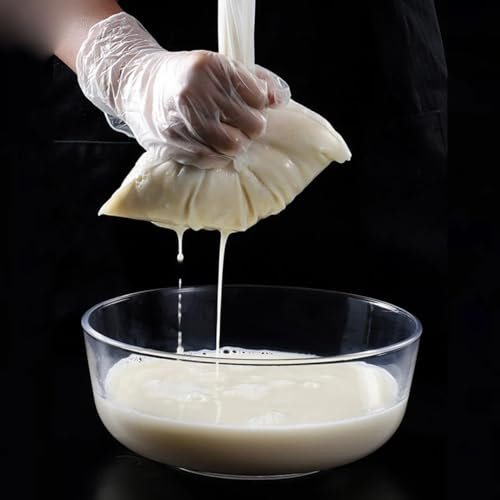 25-250 Micron Reusable Nut Milk Bags Nylon Mesh Cheesecloth Bag For Straining Yogurt Milk Strainers For Cold Brew Coffee Filter (Color : 500 Mesh 25 Micron, Size : 40 x 60 cm)