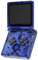 RG35XXSP Retro Handheld Game Console , 3.5 Inch IPS Screen Linux System Built-in 64G TF Card 5532 Games Support Music Video e-Book and HDMI TV Output (RG35XXSP-Transparent Blue)