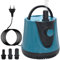Aquarium Tauchpumpe, 1800L/H 25W Aquarium Pumpe, Mini Wasserpumpe mit einstellbarem Schalter und 3 Düsen, Sehr Leise, Aquarienpumpe Springbrunnenpumpe für Aquarium, Brunnenbecken, Hydroponik