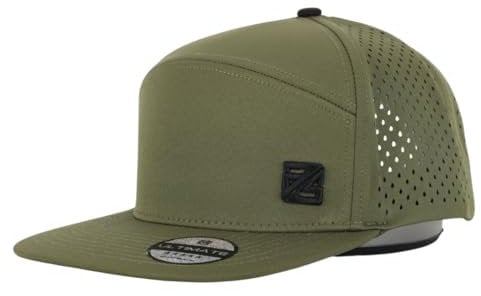 as ULTIMATE Snapback Cap Herren & Damen - Wasserabweisende Basecap Kappe für Männer & Frauen - Größenverstellbar (Dark Green Black)