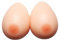 Silikon Brustformen（300g-6000g） Künstliche Falsche Brust Silikonbrüste 1 Paar Selbstklebende Falsche Brüste Für Mastektomie Prothese Crossdresser Transgender Cosplay(XXS 300g)