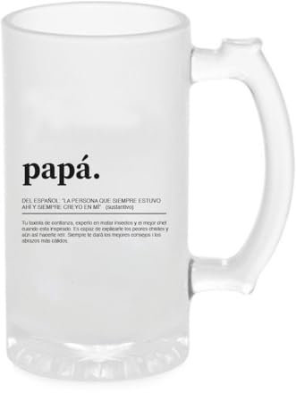 Jarra Cerveza Definiciones Originales | Regalo Original (Papa)