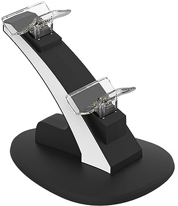 Angoily Controller-ladestation Doppel-ladestation Schwarz Stabil & Perfektes Für Gamer