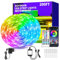 vimeepro 60M OutdoorLed Strip Lichter Ip68 Außen Led band strip Fernbedienung/App Steuerung Außen Led Seil LichterMusiksynchronisation RGB Streifen für Balkon,Dach,Party，Garden