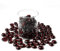 Meschett 0.44KG di Perle di Vetro Rosso Scuro, Mini Perle di Vetro Piatte ~ 150 Pezzi per riempire i vasi, Rocce dell'acquario Gemme di Mancala per Il Tavolo dell'acquario (0,5''~ 0,7'')