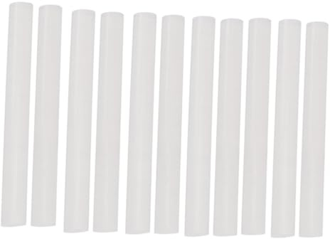 OSALADI 50Pcs Transparent Hot Melt Glue Sticks All-purpose Adhesive Strips for Mini Glue Guns Odor- Flexible for Wood Metal Glass Paper DIY Crafting and Repairs