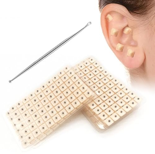 1200 Stk Ohrmassage Aufkleber,Ear Seeds Akupunkturpflaster,Ohrsamen Akupunktur,Einweg Ohrsamen Akupunkturpflaster,Ear Seeds Acupuncture,Akupunktur Ohrsamen,Ohr Samen Akupunktur
