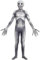 Morphsuits The Rake Kinder Kostüm, Monster Verkleidung für Halloween und Karneval - M (105cm-119cm)