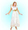 W WIDMANN MILANO Party Fashion - Kostüm Engel, Kleid, Flügel, Heiligenschein, Weihnachten, Himmel Mottoparty
