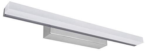 Long Life Lamp Company 9w LED Bathroom Mirror Light Warm White 3000k Shaving Wall Light Chrome ML07