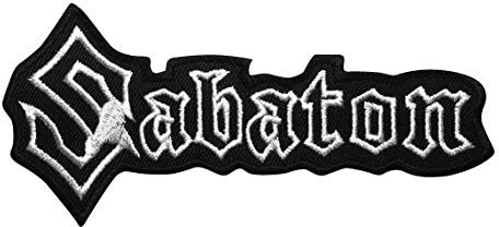SigitasTrading Sabaton Power Metal Aufnäher Besticktes Patch zum Aufbügeln Applique