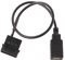 BIlinli 30cm PC Internal 5V 2-Pin IDE Molex To USB 2.0 A Female Power Adapter Cable