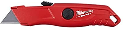 Milwaukee Cuchillo auto retráctil de seguridad con depósito de hojas (Multiplos de 6uds)
