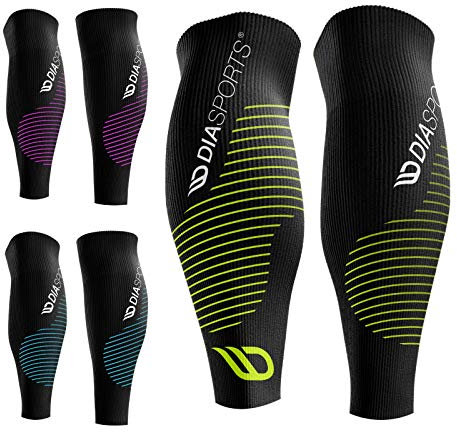 Diasports Waden Kompression für Herren & Damen | Wadenbandage | Kompressionsstrümpfe Sport | Kompressionsstrümpfe ohne Füße | Kompressions Wadenbandage für maximalen Halt bei Sport, Marathon…