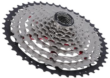 LANXUANR Cassette de Bicicleta de montaña de 10 velocidades para Bicicleta de montaña, Bicicleta de Carretera, súper Ligero (11-50T)