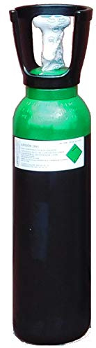 Botella B-5 (5 Litros) cargada con gas Argón comprimido con tulipa