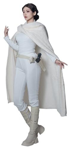 eioaner Cosplay-Kostüm für Damen, weiß, Königin, Halloween-Kostüm