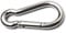 ANSIEDIO 1pcs M11 Carabiner Clip, Heavy Duty 304 Stainless Steel Spring Buckle Hook, Carabiner Keychain Clips for Outdoor, Camping, Hiking, Fishing (Not for Climbing)