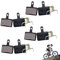4 Paar Fahrrad Bremsbeläge, Fahrrad Scheibenbremsbelag, Fahrrad Bremsbeläge, Scheibenbremsbeläge aus Organic Compound, für ShimanoBR-M515 M525 M575 M575 M416 M446 M447 M475 M315 M355 M375 M395