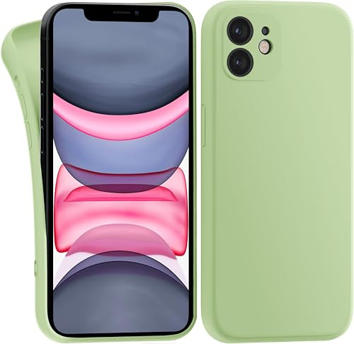 MyGadget Cover per iPhone 11 - Custodia Protettiva in Silicone Morbido – Case TPU Flessibile - Ultra Protezione Antiurto & Antiscivolo Verde