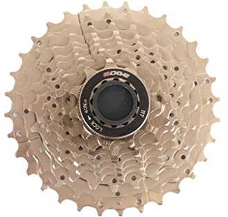 Edge Fahrrad Kassette 9 Fach Silber Mountainbike Zahnkranz 9fach Übersetzung 11-32 | 11-34 | 11-36 (11-32 Zähne)