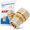Schraubfitting Fitting Kupplung Verbundrohr Rohrverbinder PEX-AL-PEX Schraub-Kupplung Klemmverschraubungen Verschraubung Verbinder 20 x 16 mm Sanitärsystem