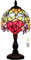 Bidesen 6 Kleine Blumen Blume Pastoral Tiffany Stil Tischlampe Nachttischlampe Schreibtischlampe Wohnzimmer Bar Lampe