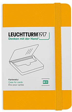 LEUCHTTURM1917 368265 Kartenetui, 65 x 100 x 15 mm, Rising Sun